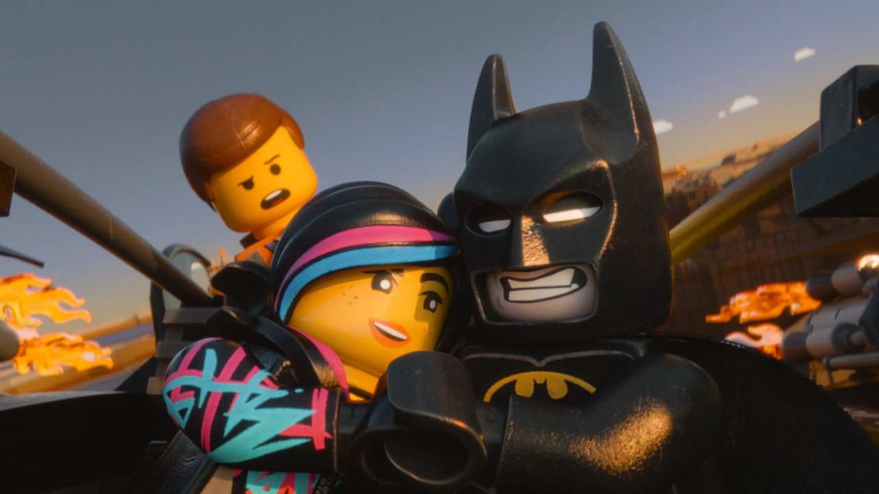 Lego Batman and two other characters